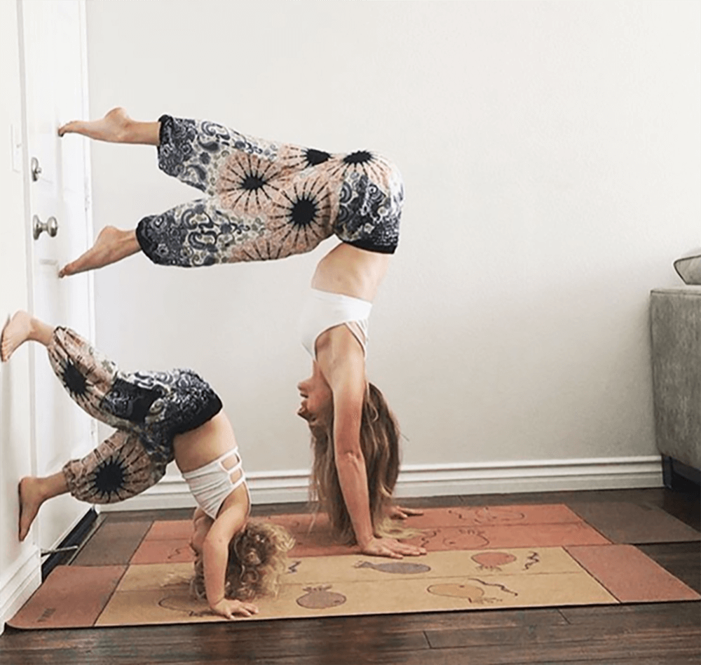 Kids Align Cork Yoga Mat by Scoria World