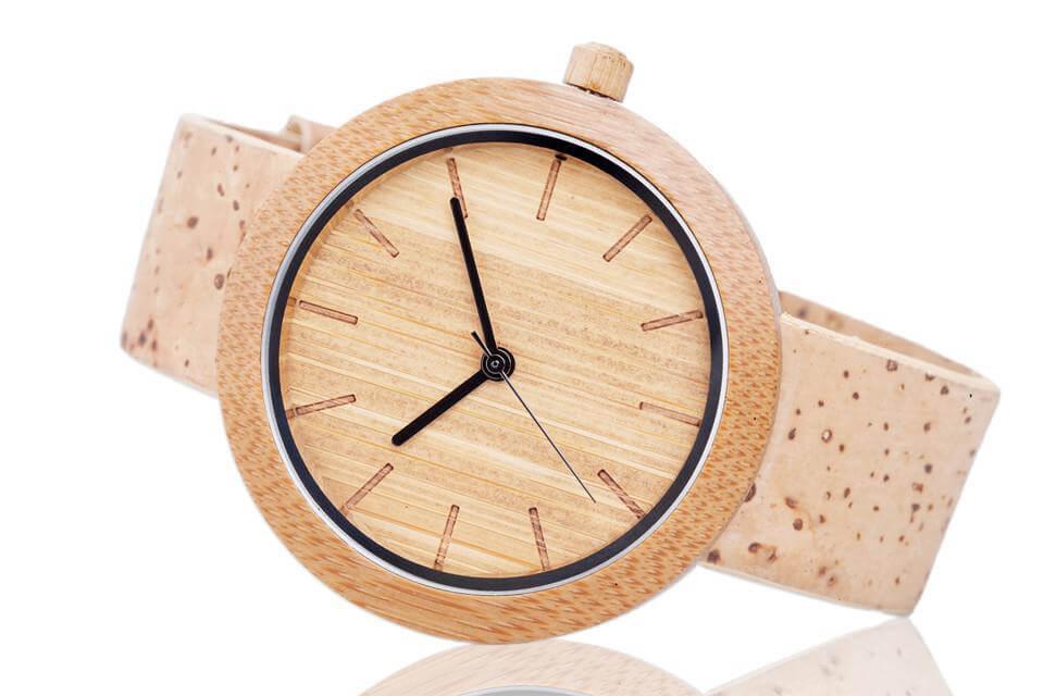 Amazon.com: Treehut Mens Wooden Bamboo Watch with Genuine Brown Leather  Strap : Tree Hut: Clothing, Shoes & Jewelry